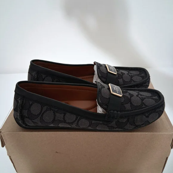 SOLD! Coach Black Loafers for Women - Picture 4 of 8